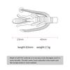 10Pcs Alien Soft Lure 63mm 2.5g Floating Silicone Shrimp Soft Bait Texas Ned Rig Jig Wobblers Floating Crayfish For Bass Fishing