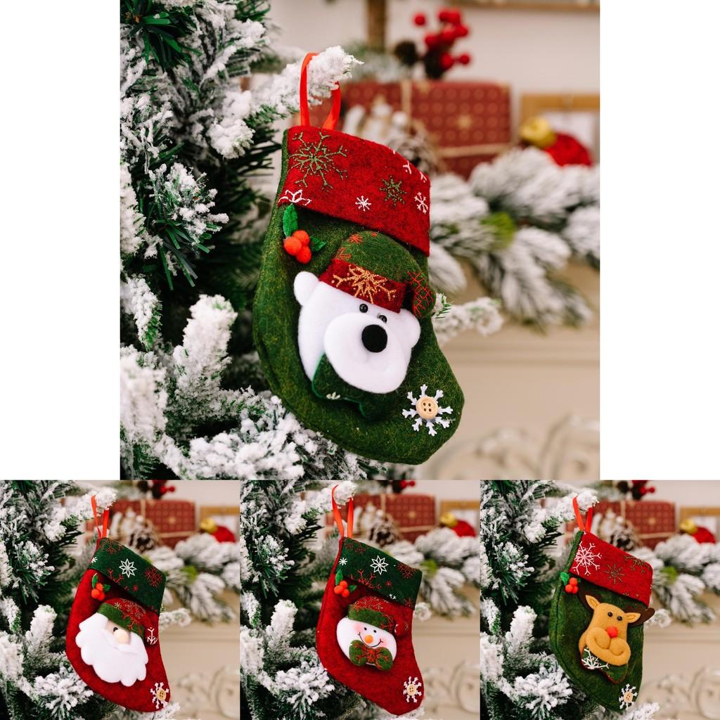 Stocking Christmas Premium Gift Bag Small Size Ideal For Candy And Decorations Holiday