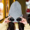 Cap Ear Protection Cycling Cap With Glasses Ski Cap Women Wool Caps Korean Beanies Knitted Hats