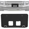 Front License Plate Bracket Holder Compatible with 2020-2022 Ford F250 F350 Super Duty Replacement for LC3Z-17A385-AB FO1068186 Bumper License Plate
