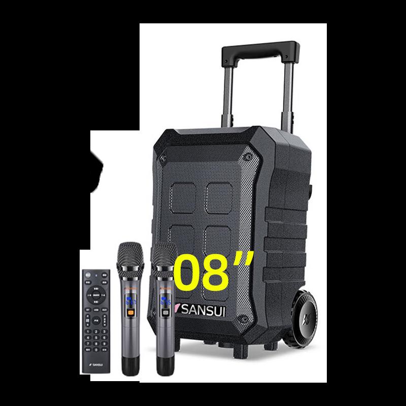 

SANSUI A12 12-inch Portable Bluetooth Karaoke Speaker CN plug (adapter included)