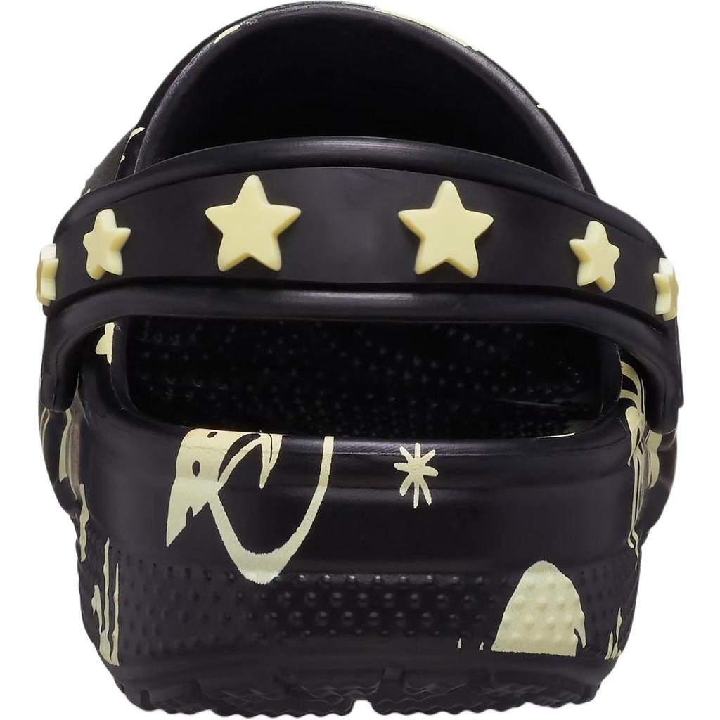 Crocs Classic Clog Soft Comfortable Versatile Non-Slip Durable Low-Top Toddler Shoes Baby shoes Black 210358-001