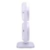 Dual Head Desk Fan USB Rechargeable 3 Speed Portable Electric Floor Fan for Home Office Dorm Travel White