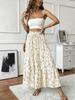 2025 New Arrival: Elegant Loose Long Skirt with Large Hem – Women’s European & American Fashion