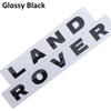 1pcs 3D ABS for Land Rover Car letters Front Hood Emblem Bonnet Sticker Rear tail Trunk Badge Decal Styling auto accessories HY2