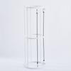 Ball Storage Rack Columnar Vertical Garage Sports Organizer for School