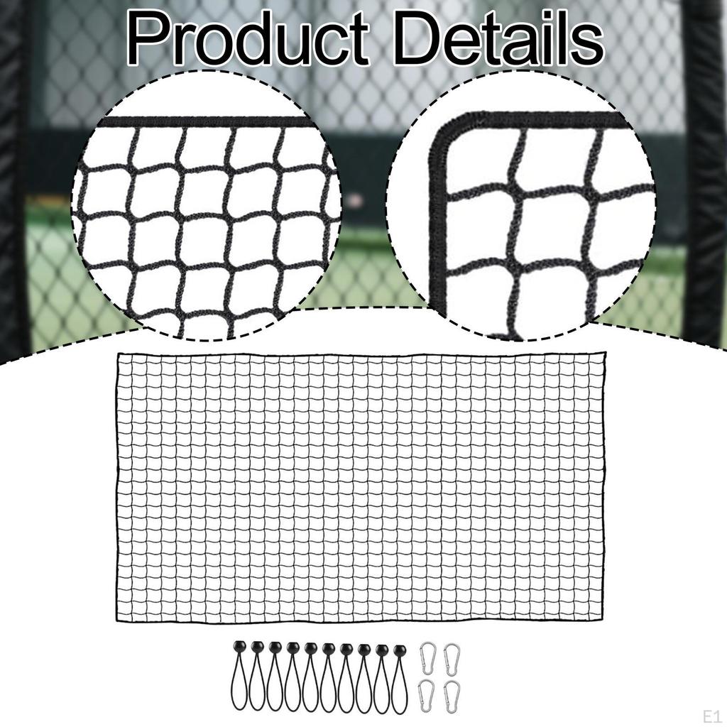 Golf Practice Net Softball Backstop Wear Resistant Versatile Sports Ball Hitting Netting