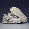 Modne Letnie Oddychające Męskie Buty Sneakersy na Platformie Marki Projektanckiej Wygodne Grube Buty do Biegania Moda Casual But Męski Plus