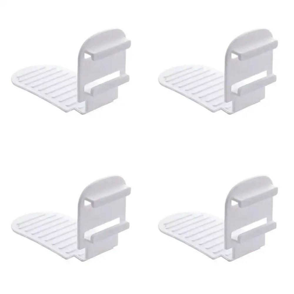 4PCS Invisible Bed Sheet Grippers Adjustable Bed Sheet Holder  Bedroom Organization