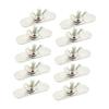 10x Vis en Forme de Papillon pour Kit AC Pièces d'Aération Coulissante Accessoires, Remplacement Sans Couture