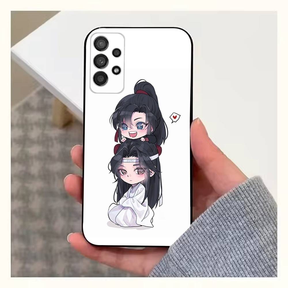 Cartoon Mo Dao Zu Shi Case For Samsung S22,S21,S9,S25,S24,S23,Ultra,FE,S20,S10,Plus,Lite,Soft Silicone Black