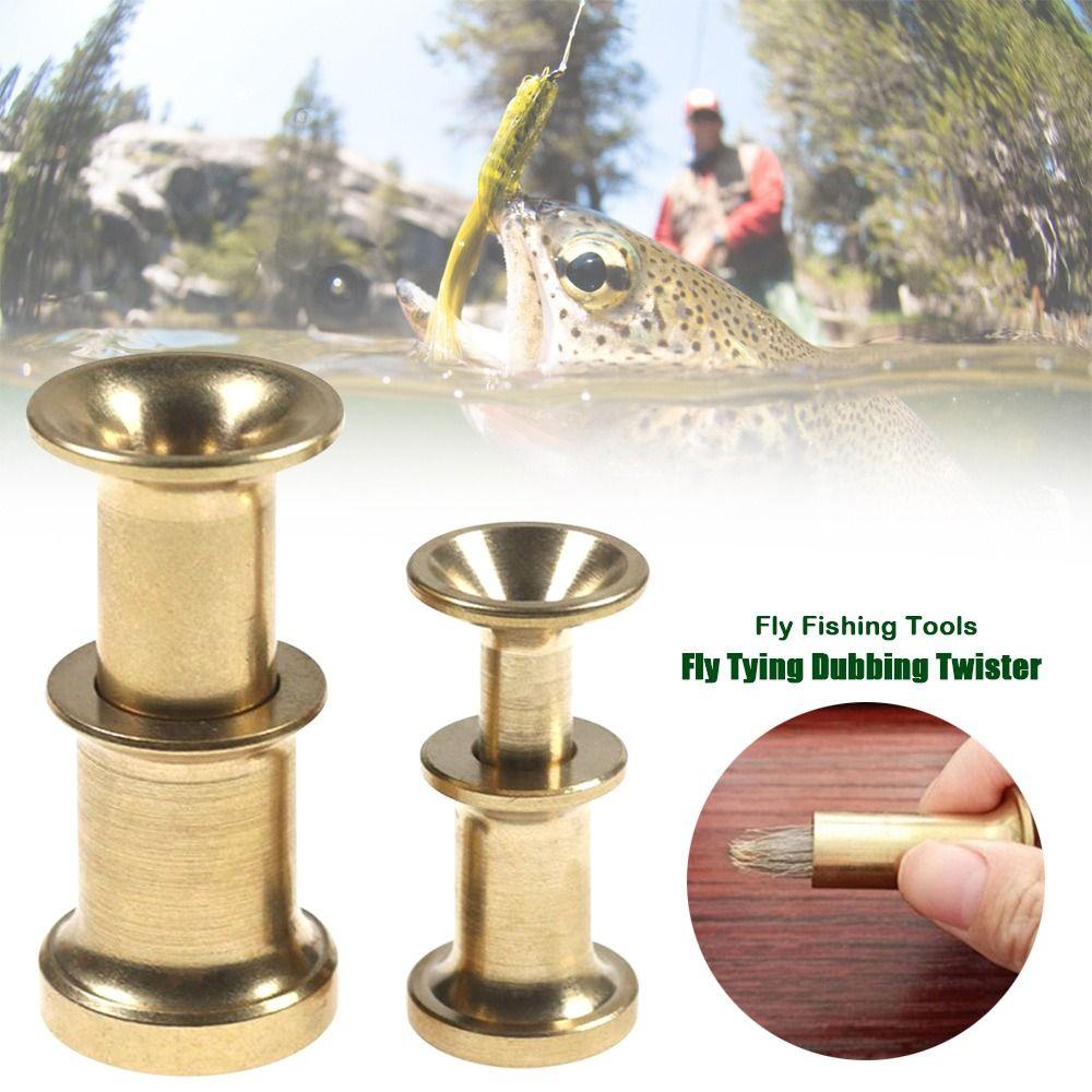 Detachable Design Fly Tying Dubbing Hair Stacker Dubbing Tool Fly Fishing Tools Lure Making Tackle Steelhead Flies