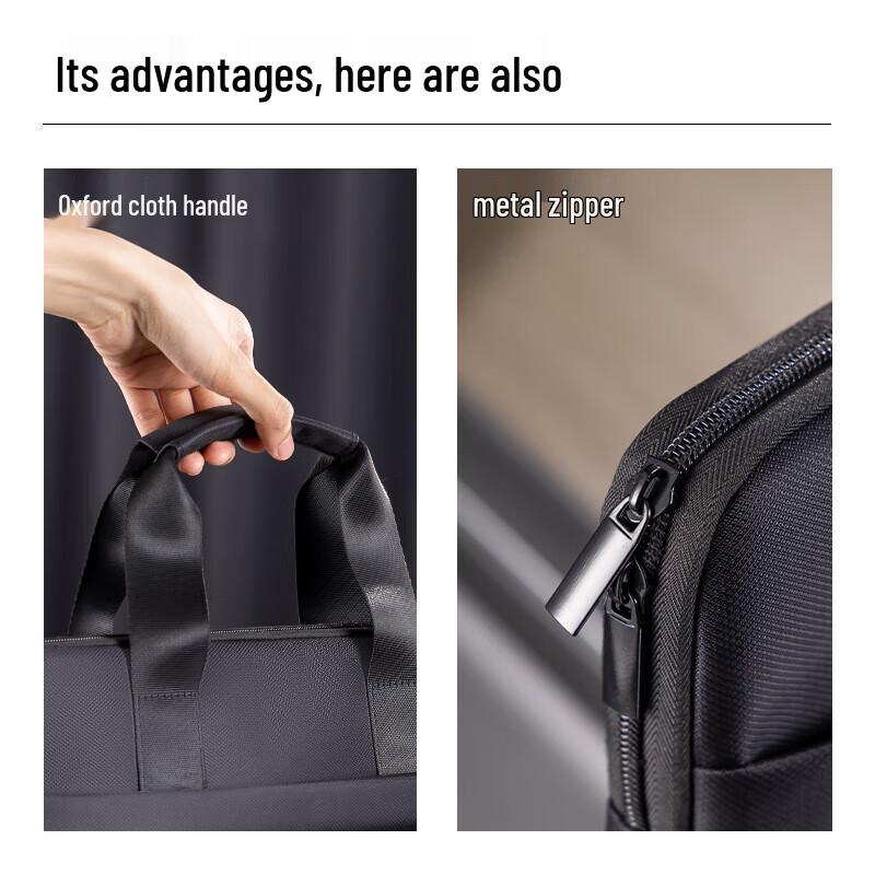 Deli Business Zipper Laptop Briefcase