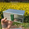 Metalen opbergdoos met slot, voor contant geld, telefoon, documenten, 15*8.5*6cm