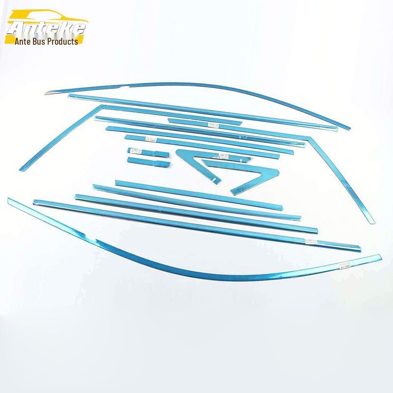 Dongfeng Fengxing Jingyi X3 Window Decorative Stickers: Stainless Steel Anti-Scratch Glass Trim Accessories