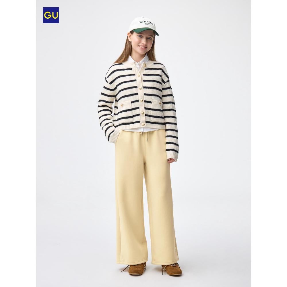 Uniqlo Gu Puff Sweatshirt Baggy Pants