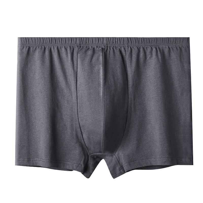 Men's Underwear Middle-aged and Elderly High Waisted Cotton Underwear Loose and Breathable Underwear
