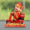 Shaking Head God of Wealth Car Ornament - New Year Fortune Desktop Decoration