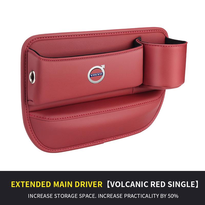 Volvo XC40 XC60 XC70 XC90 S40 S60 S80 S90 V40 V50 V60 V70 V90 Car Storage And Finishing Leather Seat Gap Storage Box