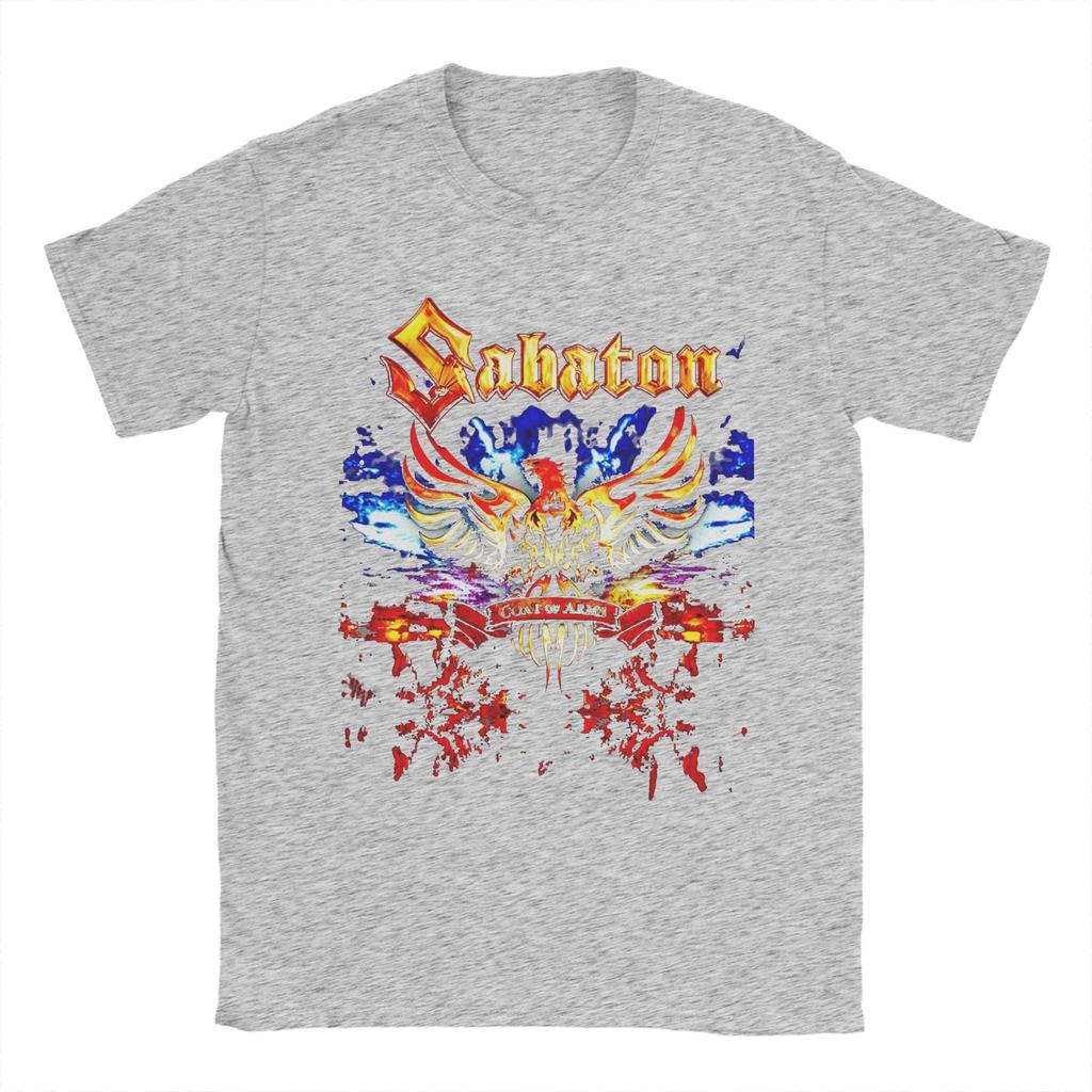Mens Womens S-Sabatoned Trending Cool Gifts Metal Band  Shirt Cotton Graphic Tee Shirts  Top Clothing
