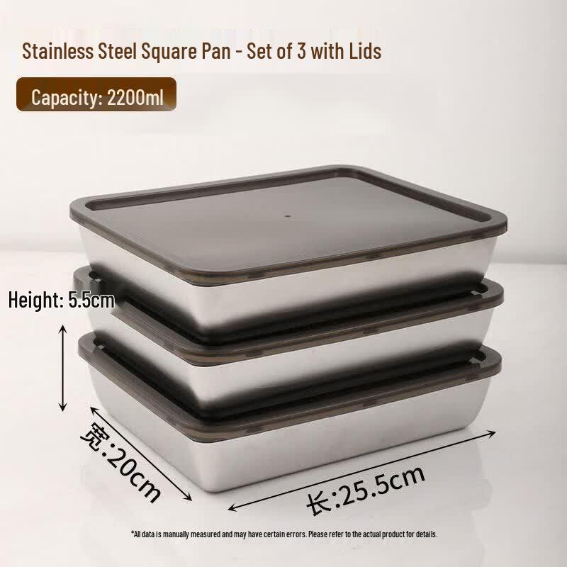 Glass Food Storage Container with Lid