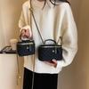 Niche design woolen small bag 2025 new autumn and winter women's bag fashion portable shoulder bag versatile messenger bag