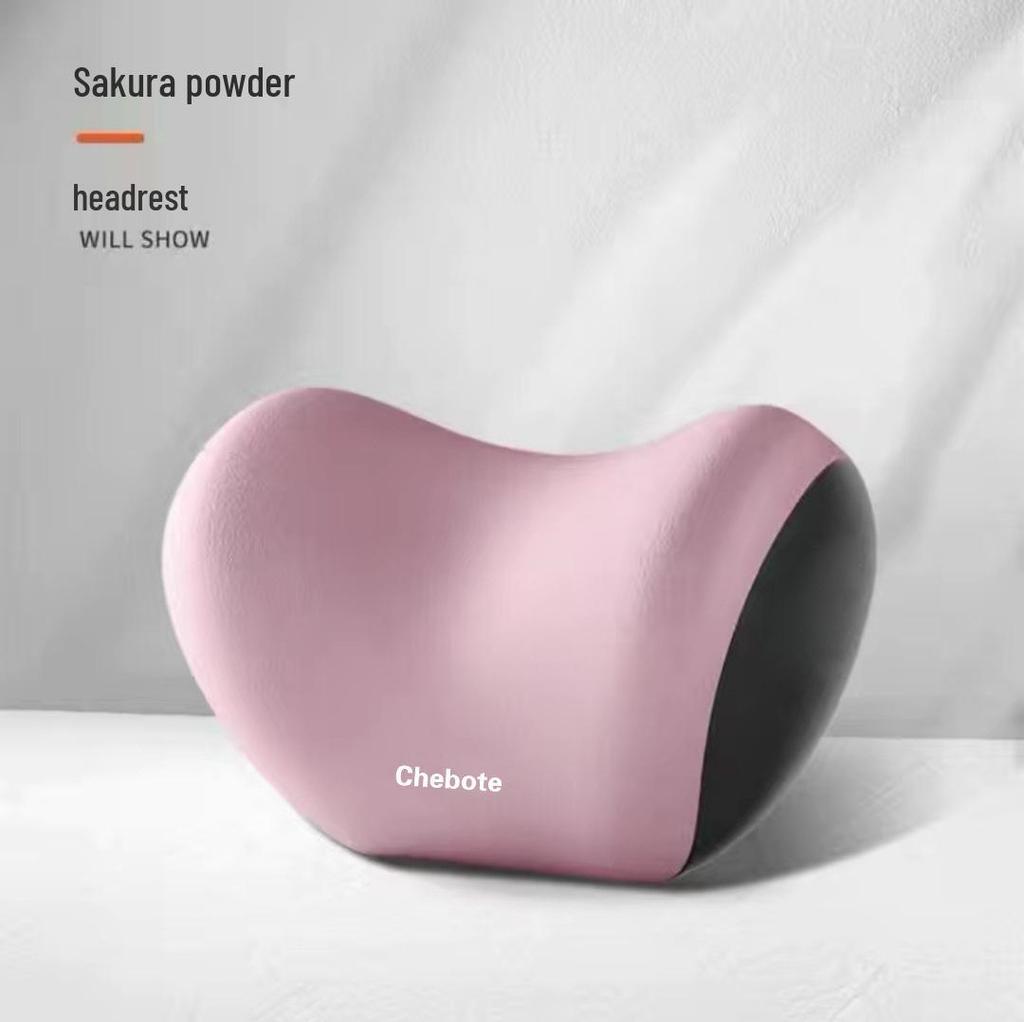 Car Lumbar and Neck Support Pillow - Memory Foam Cushion for All Seasons