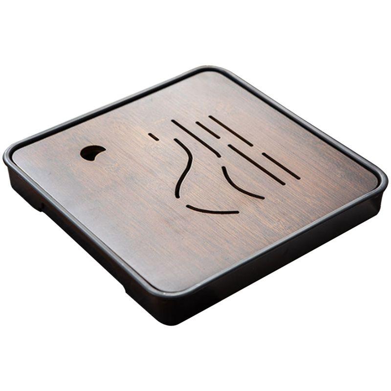 T02C!Bamboo Chinese Gongfu Tea Tray With Water Storage For China Kungfu Tea Set