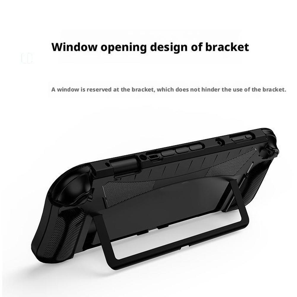For Nintendo For Switch 2 TPU Armored Wind Integrated Soft Game Cartridge Storage Console Shell U1A7