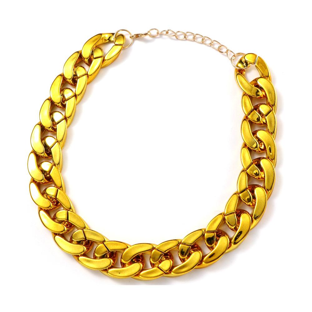 

Premium Plastic Pet Accessory Not Fade for French Bulldog Puppy Cat Collar Dog Gold Chain Dog Necklace Pet Chain золотий