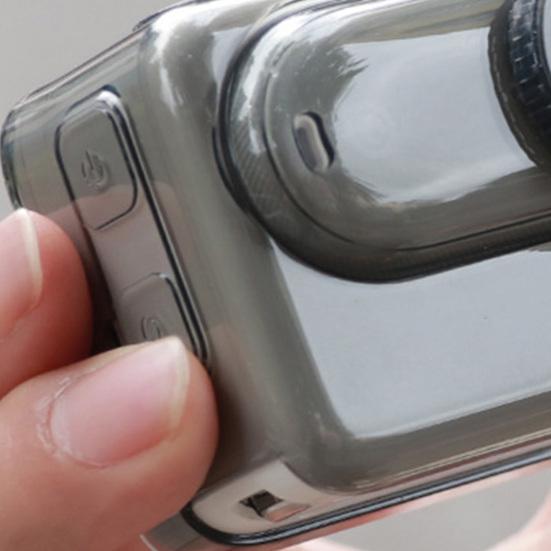 Action Camera Protective Case for Insta360 GO 3S Waterproof Shockproof Sports Camera Protector Clear