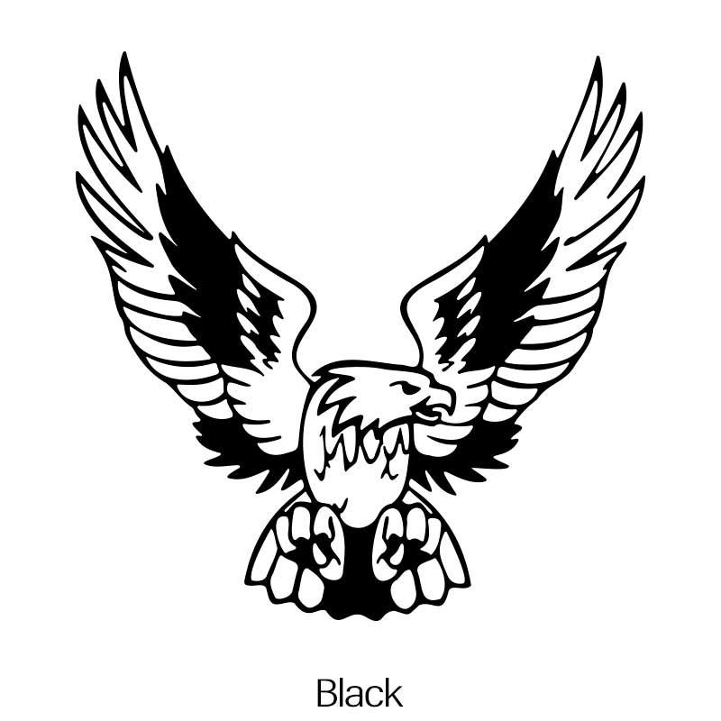 Auto Stickers Elegant Eagle Reflective Car Stickers Windows Motorbike Bumper Laptop Decor Waterproof Vinyl Decal