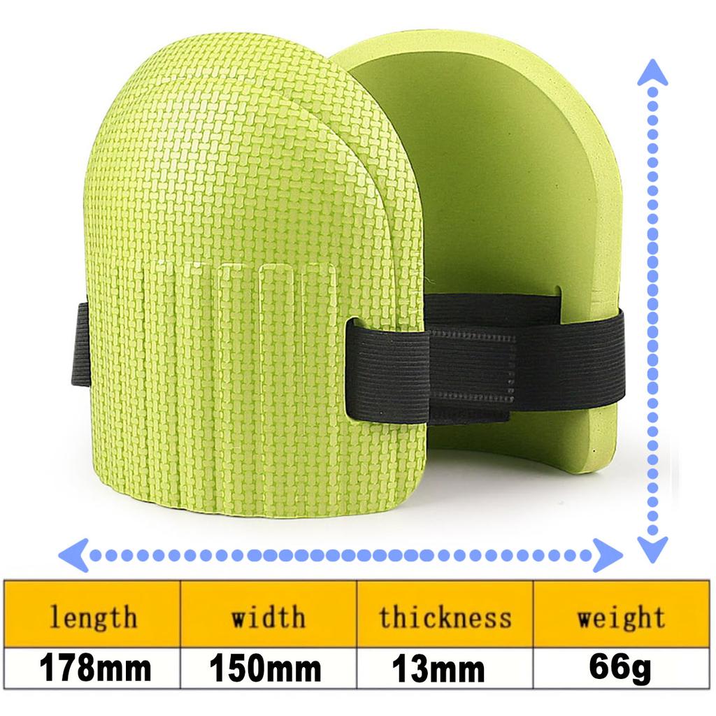 2Pcs Protective Knee Pad EVA Foam Working Soft Padding Workplace Safety Self Protection Sport Kneepads for Gardening Cleaning