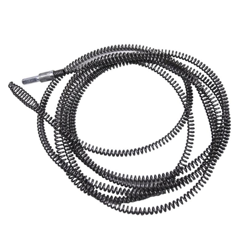 User Friendly Electric Pipe Unclogger Multifunctional Electric Drainage Spring Multiple Quick Fixing for Various Drainage
