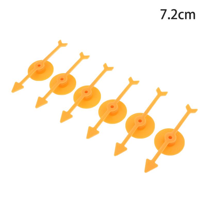 

6 ШТ Стрілка Диск-спінінг Пластикова Пішак Шахова Настільна Гра та Аксесуари для Карткової Гри