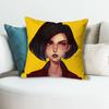 DDaria Pillow Cases for Bedroom Living Room Sofa Home Decor Polyester Cushion Cover with Zipper