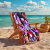 Personalized customized proof beach towel with Poppy Playtime pattern - soft, absorbent,quick-drying,perfect swimming,camping&bathing