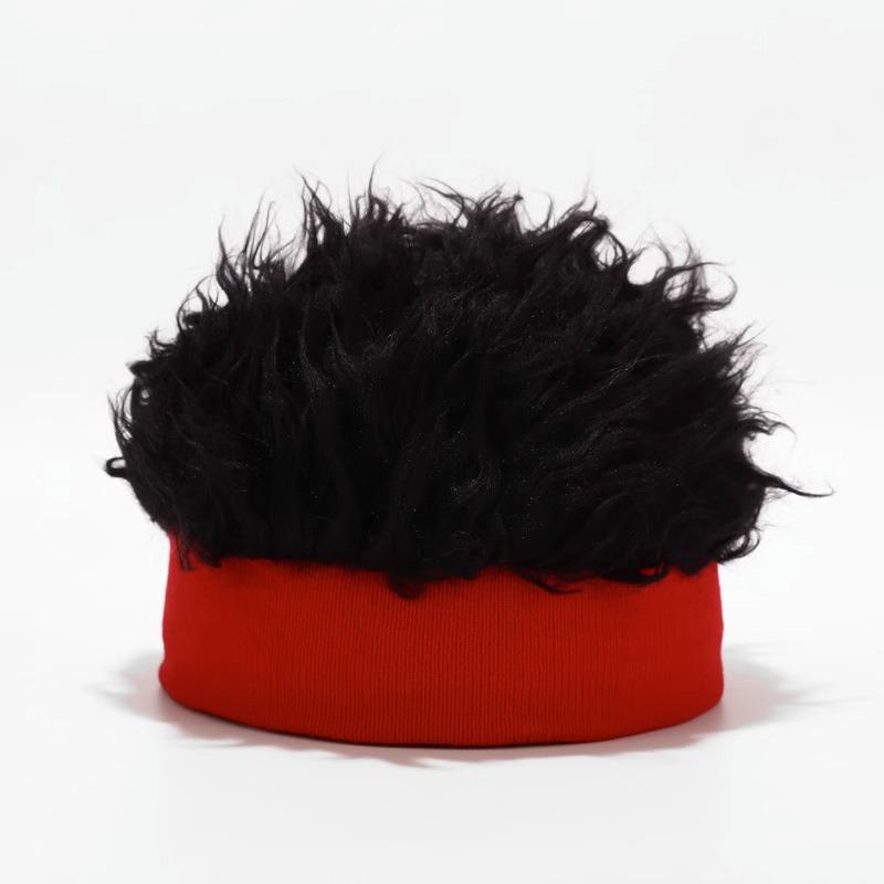Men's Retro Plush Knit Brimless Beanie - Autumn/Winter Korean Trend