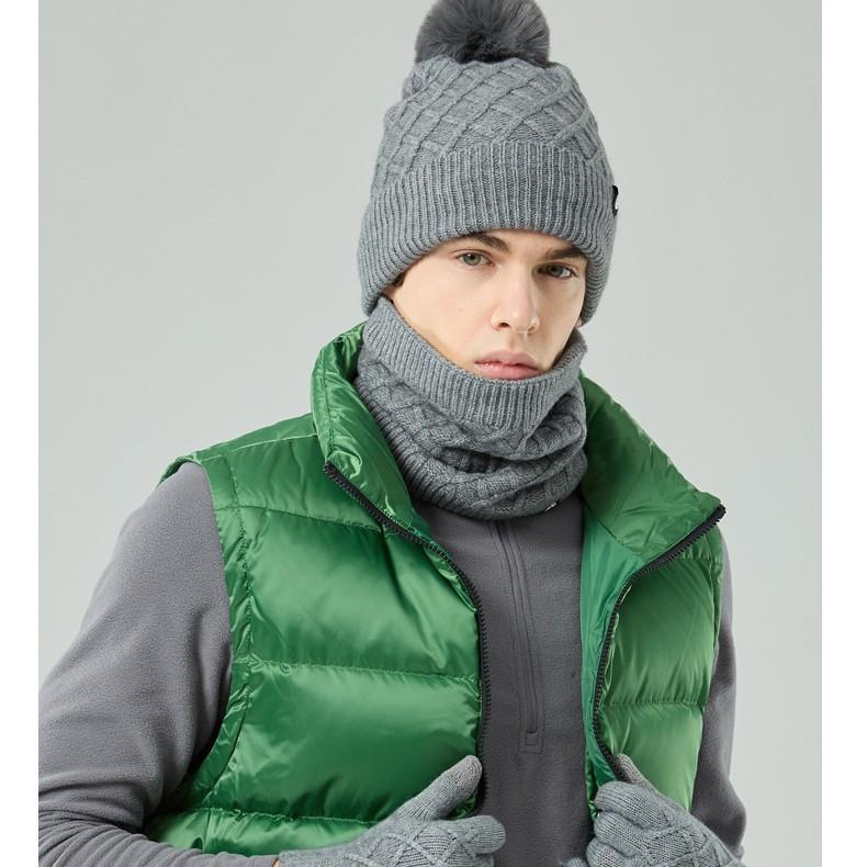 New Autumn and Winter Style Velvet White Five Star Cloth Wavy Cloth Marking Pattern Pullover Hat Knitted Wool Hat