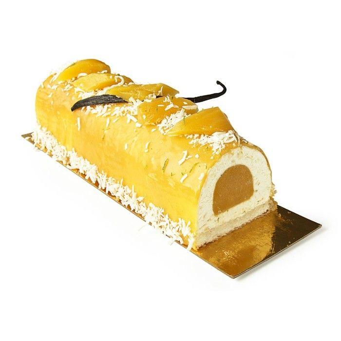 Moule à insert - Bûche - Métal - Argenté - 30 cm x 5 cm x 4,5 cm