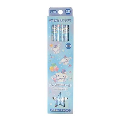 Sanrio Sanrio Bleistift-Set 2B Cinnamoroll Cinnamoroll xx Kinder-Lern-Schreibwaren-Charakter 566179 SANRIO (SANRIO) 0,8 0,8 17,6 cm