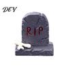 Resin Horror Figurines Halloween Miniature Ornaments, Micro Landscape Desktop Decor, Dark Scene Set Accessories for Fish Tank Aquarium Moss