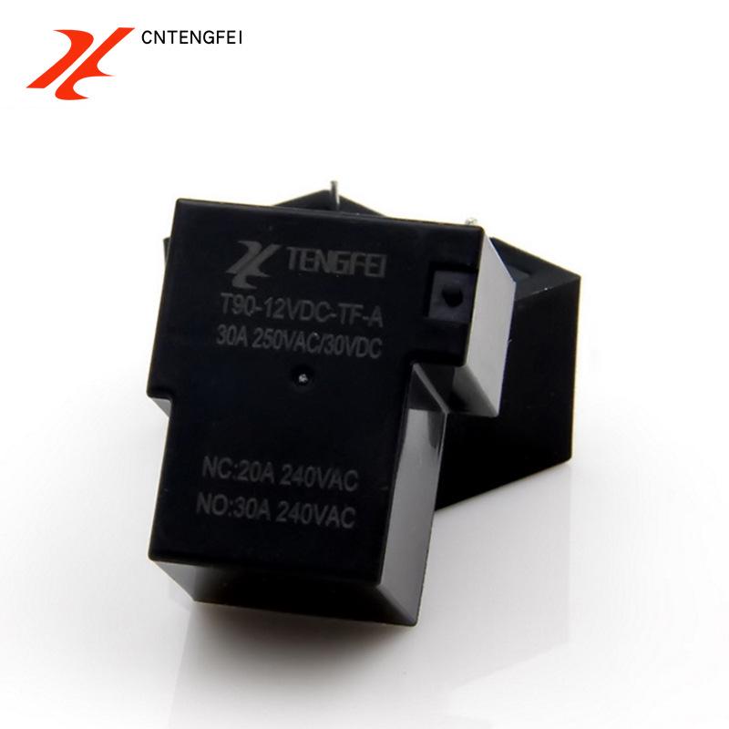 ממסר Tengfei JQX-105F בעל הספק גבוה 30A 24V/12V 4 פינים Normally Open