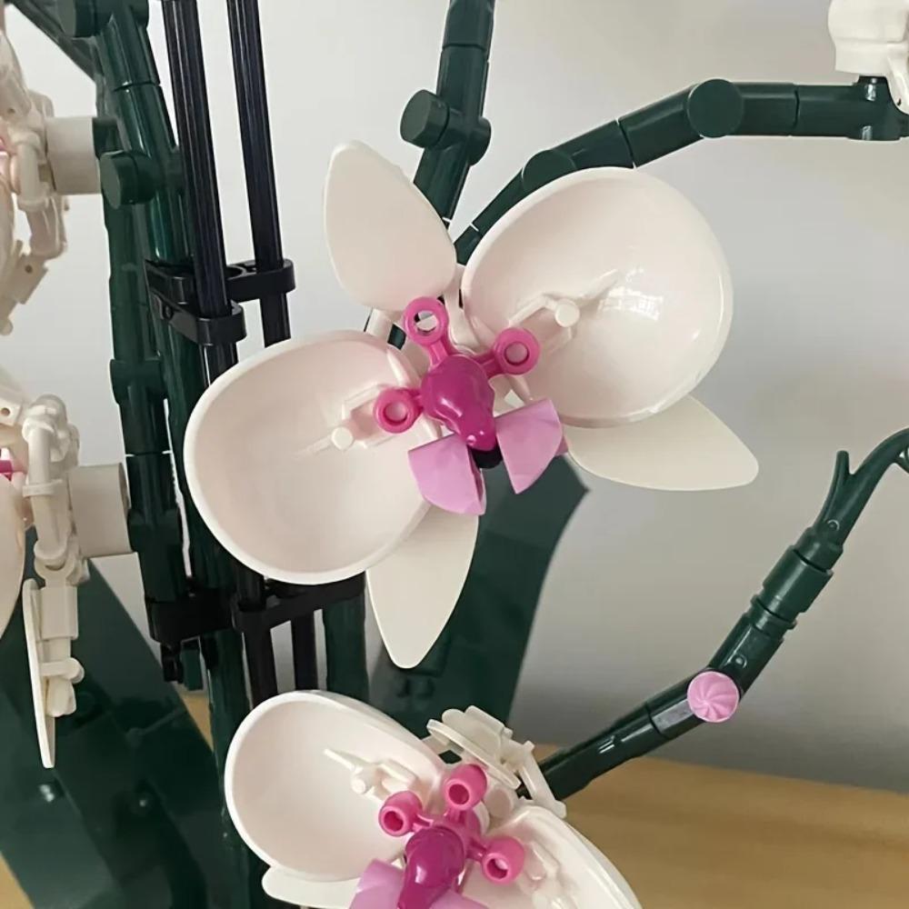 Orchid Bouquet Block Flower Potted Building Blocks Sets 10311 Compatible With Legoed Particles Suitable For Christmas Gifts