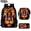 Lion King Schoolbag High Definition Printing Multi-Function Cross-Border Burden Reduction Large Capacity Backpack