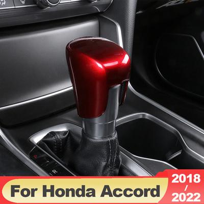 ABS karbonová hlavice řadicí páky, kryt řadicí páky, nálepka na rukojeť řadicí páky pro Honda Accord X 10th 2018-2022, příslušenství