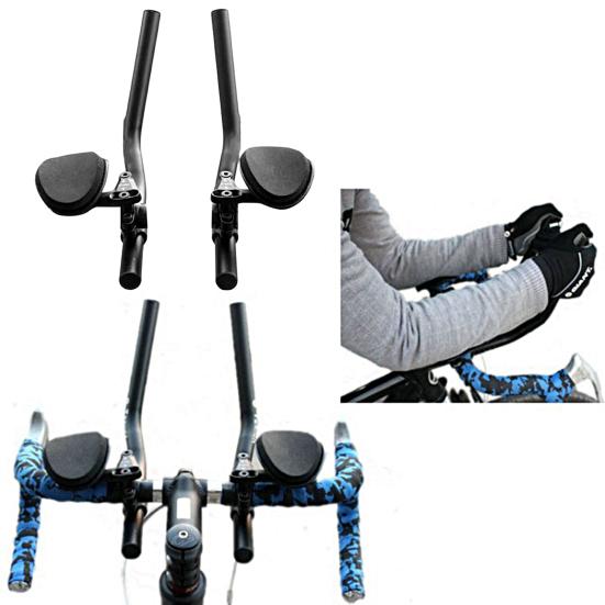 1 Paar Fahrradlenker Universal Ergonomisches Design Aluminiumlegierung Anti-Verformung Lenker für das Fahren