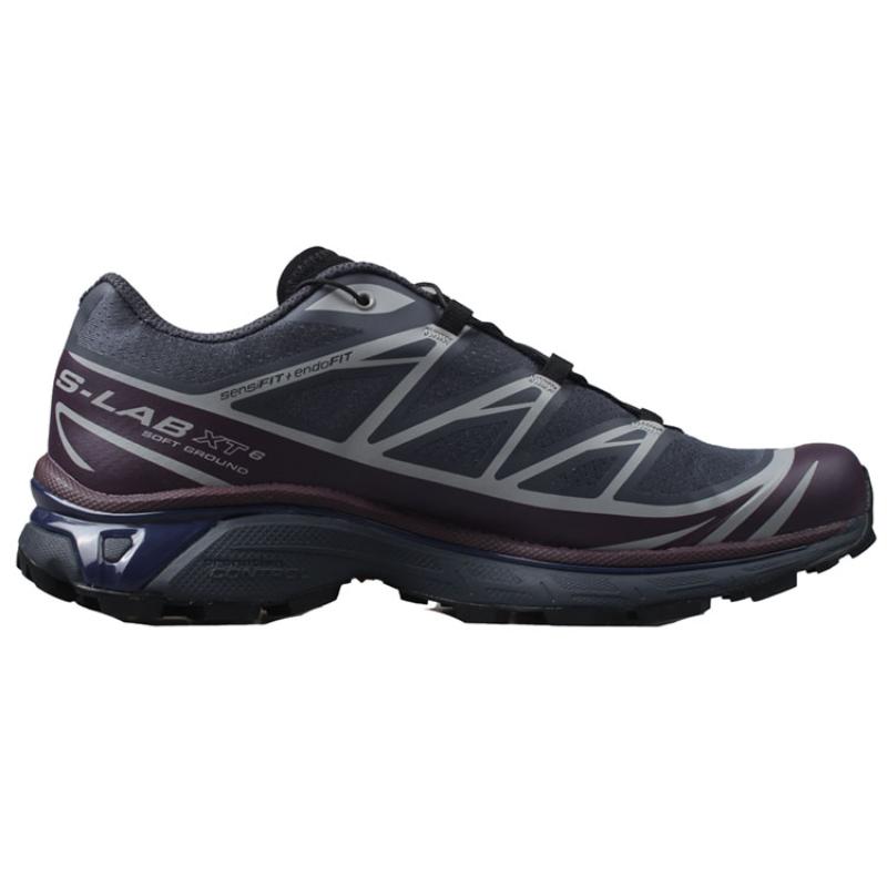 SALOMON Xt 6 'Black Purple' Sneakers 473818