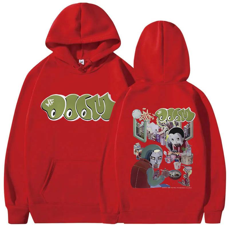 Impressive rapper Mf Doom MM FOOD printed men's hoodie High-quality Fashion hoodie Casual comfortable men's hoodie