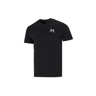 Logo Embroidered Heavyweight Short Sleeve T-Shirt Men Tops Black 1373997-001
